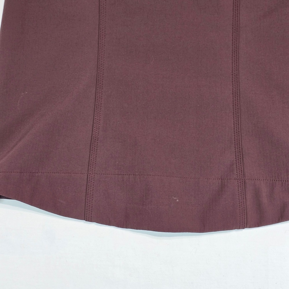 Carhartt Womens Softshell Vest Burgundy Full Zip Fleece Lined 102254 Medium 8/10 - Picture 14 of 15